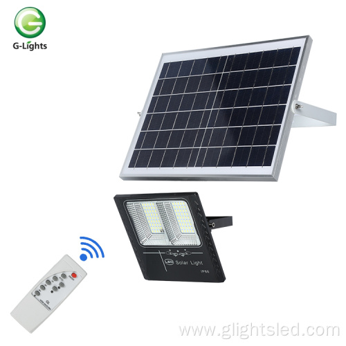 Remote 50watt 200watt 300watt led solar flood lights